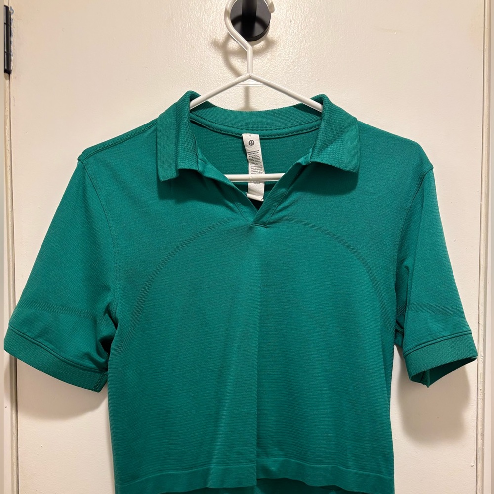 Lululemon Athletica “Swiftly Tech Relaxed Fit” Polo Golf Shirt